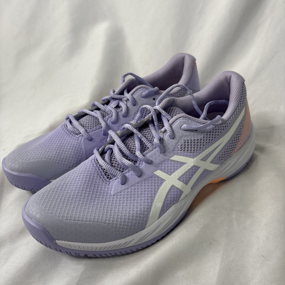Asics Womens Sz 10.5 Gel Game 9 1042A243 Purple Pickleball Shoes Sneakers